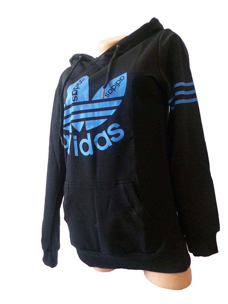 Толстовка Adidas черная женская